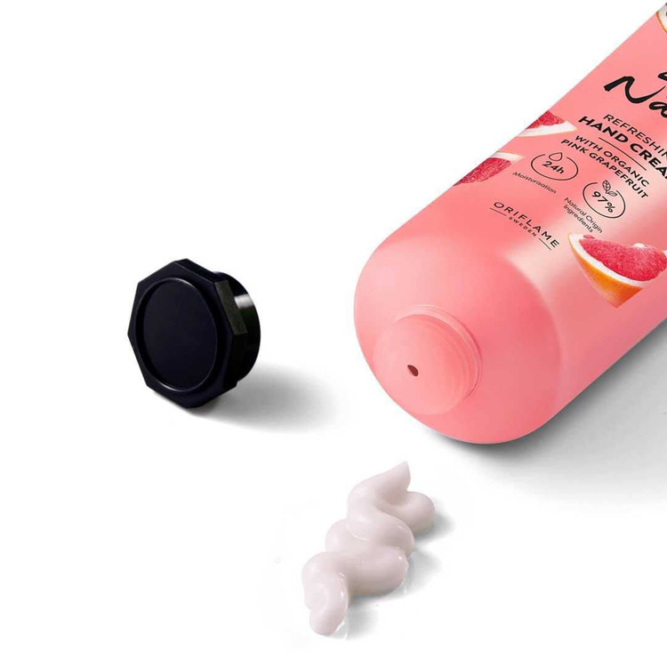 کرم دست طراوت بخش با عصاره گریپ فروت ارگانیک اوریفلیم