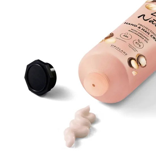 کرم محافظ کننده دست و ناخن با روغن ارگانیک ماکادمیا اوریفلیم