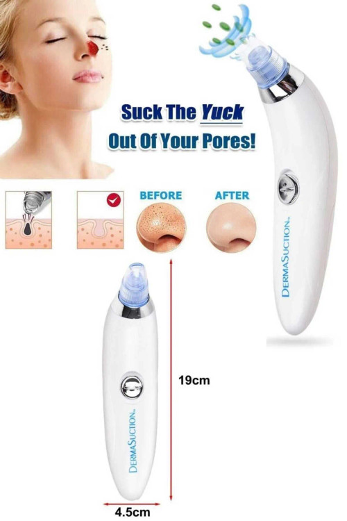 دستگاه وکیومی درماساکشن ۴۰ kPa – پاکسازی و حذف جوش سر سیاه