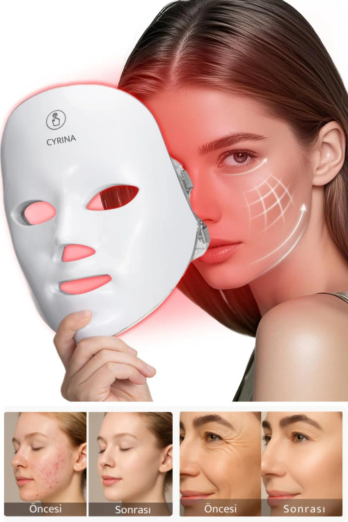 ماسک LED هفت رنگ سایرینا سی