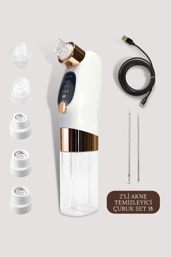 دستگاه وکیوم شارژی حذف جوش سر سیاه با مخزن آب