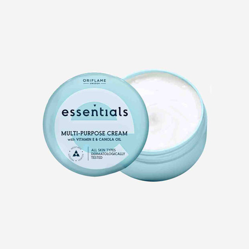 کرم چند منظوره صورت و بدن حاوی ویتامین E و روغن کانولا اسنشیالز